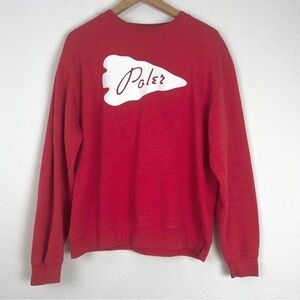 Poler Men’s Graphic Arrowhead Sweatshirt Camping Outdoors Medium